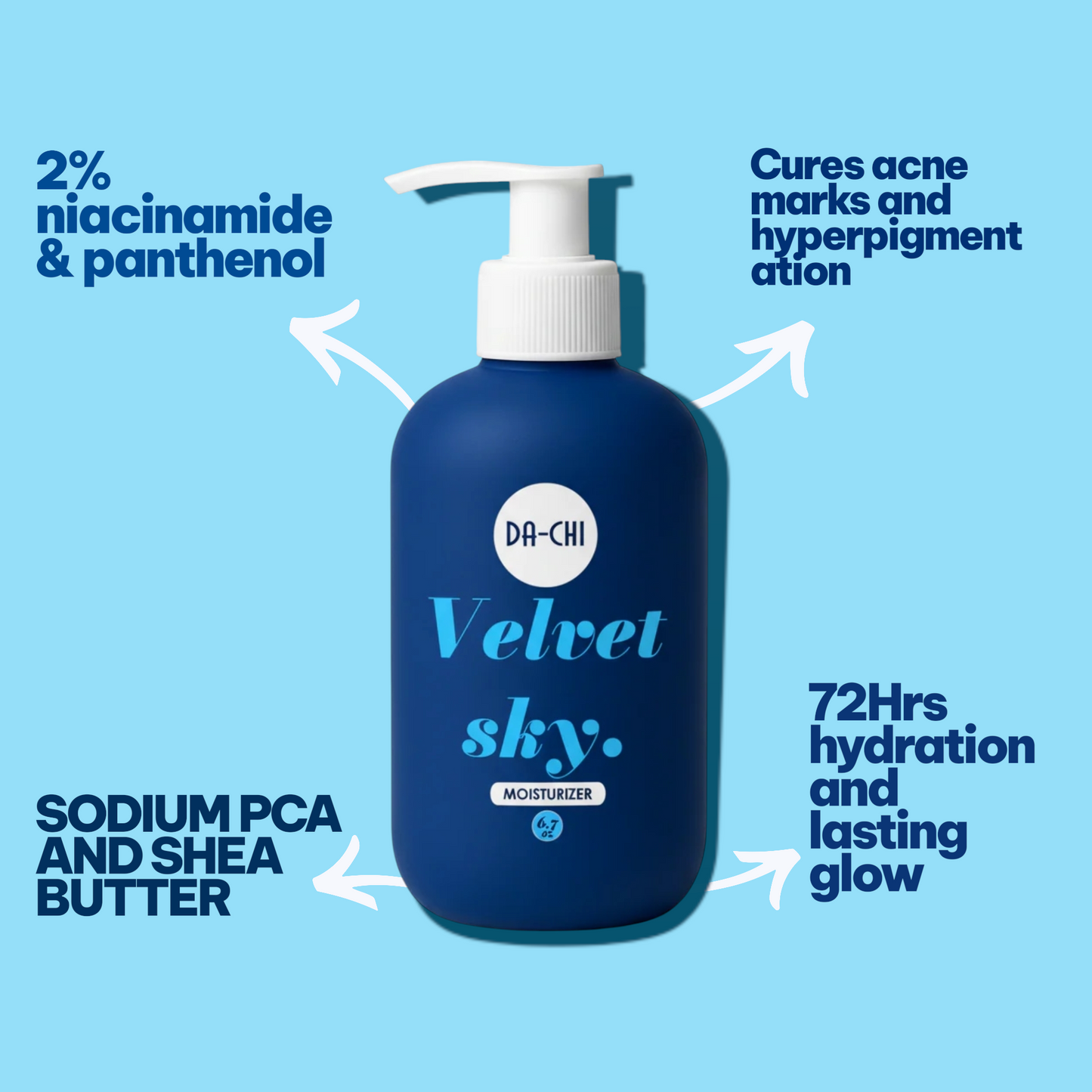 Velvet sky -BRIGHTENING MOISTURIZER 6.7oz